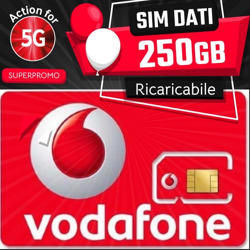 250 giga sim dati - 5g,