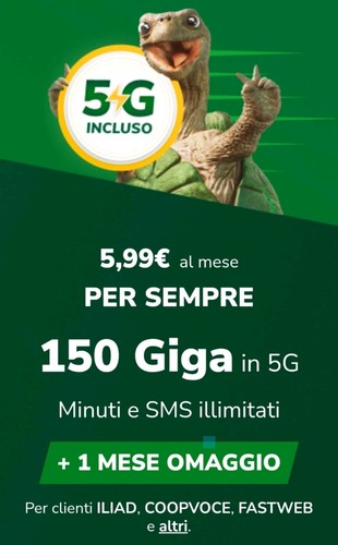 Passa very anche usa - very, 5g